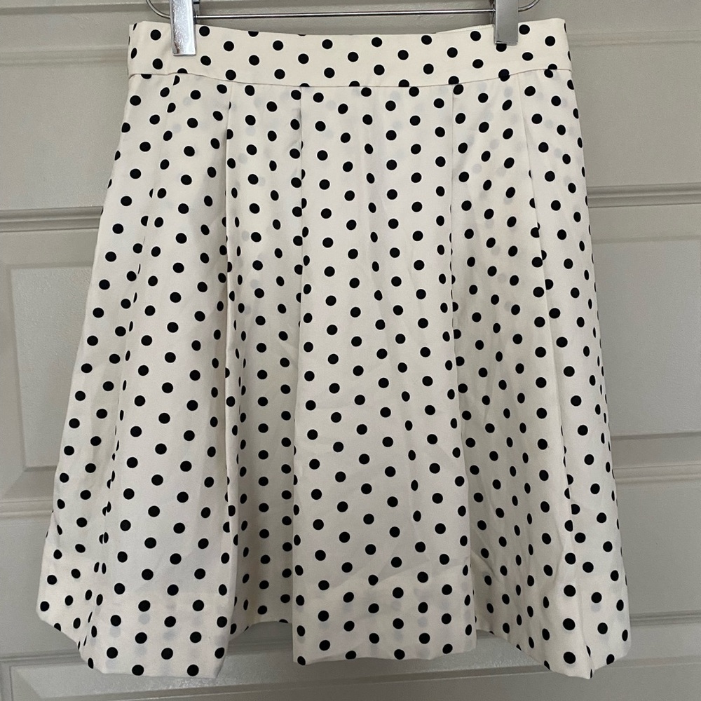 J. Crew Polka Dot Skirt